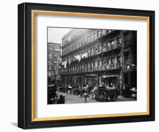 New York: Tenements, 1912-Lewis Wickes Hine-Framed Photographic Print