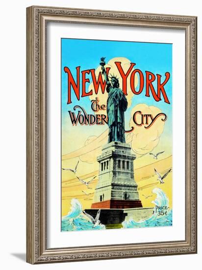 New York; the Wonder City-Irving Underhill-Framed Art Print