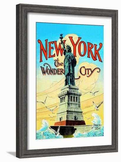 New York; the Wonder City-Irving Underhill-Framed Art Print