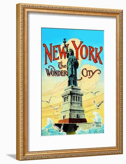 New York; the Wonder City-Irving Underhill-Framed Art Print