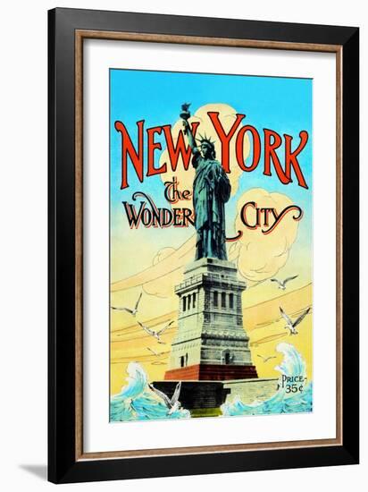 New York; the Wonder City-Irving Underhill-Framed Art Print