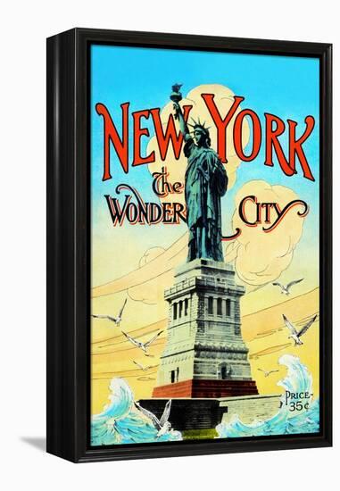 New York; the Wonder City-Irving Underhill-Framed Stretched Canvas