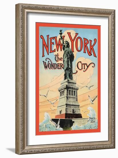 New York, The Wonder City-Irving Underhill-Framed Art Print