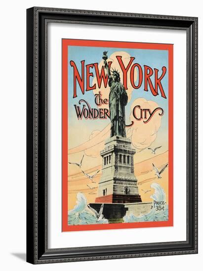 New York, The Wonder City-Irving Underhill-Framed Art Print