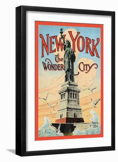 New York, The Wonder City-Irving Underhill-Framed Art Print