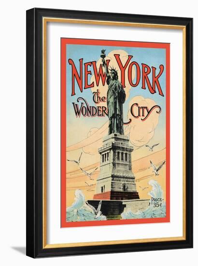 New York, The Wonder City-Irving Underhill-Framed Art Print