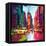 New York Times Square-Renate Holzner-Framed Stretched Canvas