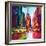 New York Times Square-Renate Holzner-Framed Art Print