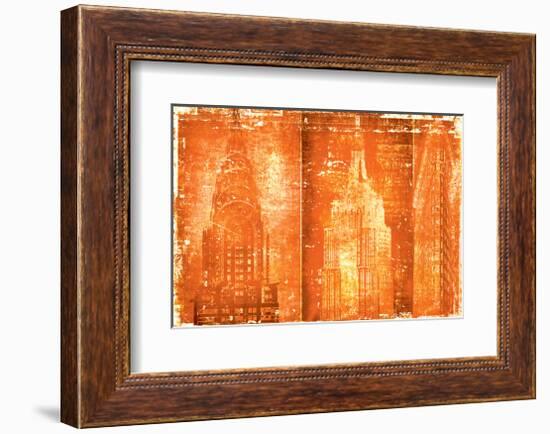 New York Town-Parker Greenfield-Framed Art Print