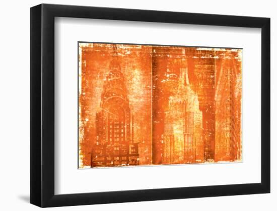 New York Town-Parker Greenfield-Framed Art Print