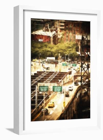 New York Traffic-Philippe Hugonnard-Framed Giclee Print