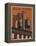 New York Travel Poster-Steve Thomas-Framed Premier Image Canvas