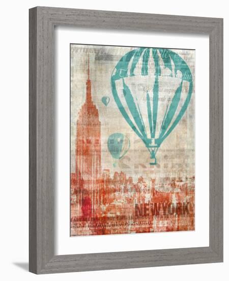 New York Travel-Ken Roko-Framed Art Print