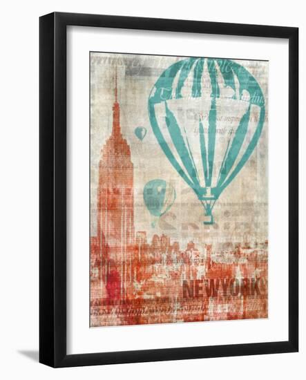 New York Travel-Ken Roko-Framed Art Print