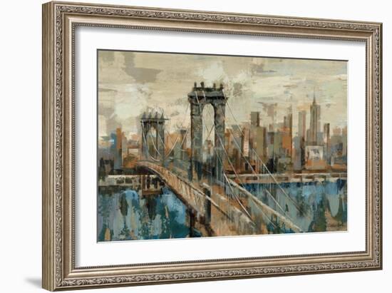 New York View-Silvia Vassileva-Framed Art Print