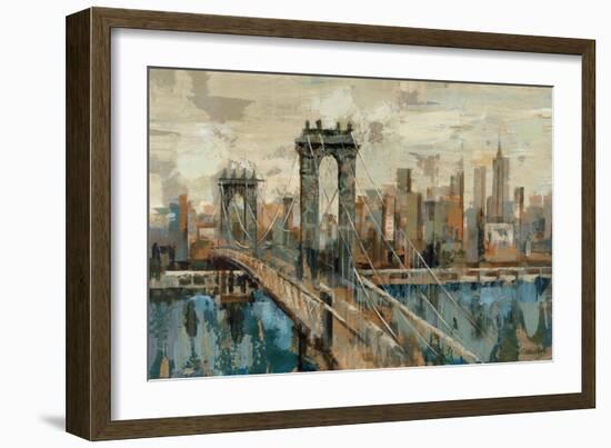 New York View-Silvia Vassileva-Framed Art Print