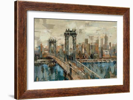 New York View-Silvia Vassileva-Framed Art Print