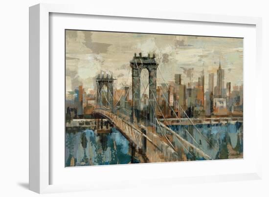 New York View-Silvia Vassileva-Framed Art Print