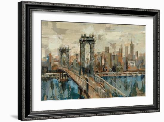 New York View-Silvia Vassileva-Framed Art Print