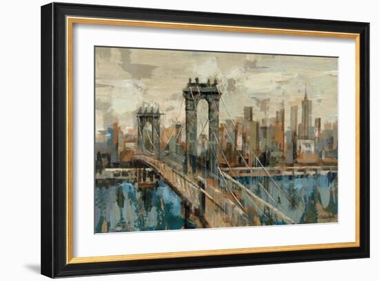 New York View-Silvia Vassileva-Framed Art Print