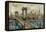 New York View-Silvia Vassileva-Framed Stretched Canvas