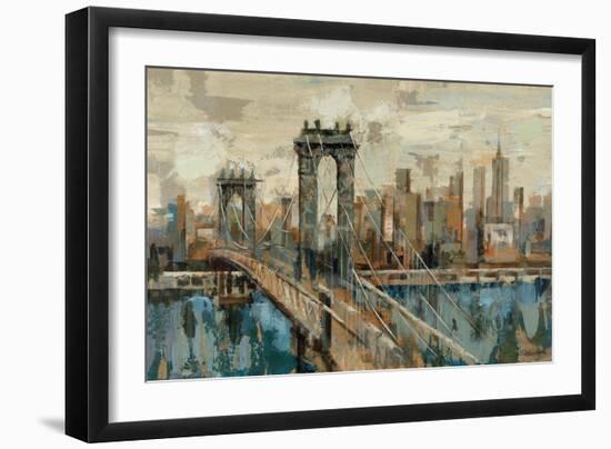 New York View-Silvia Vassileva-Framed Premium Giclee Print