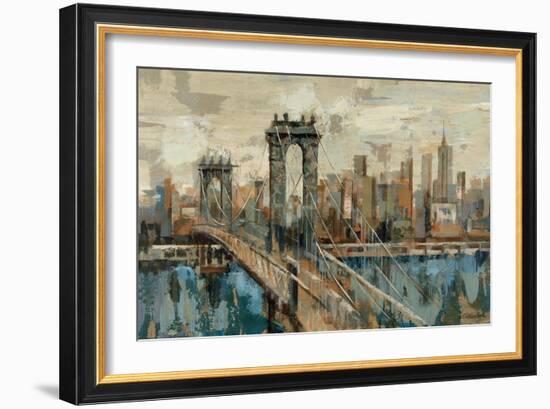 New York View-Silvia Vassileva-Framed Premium Giclee Print