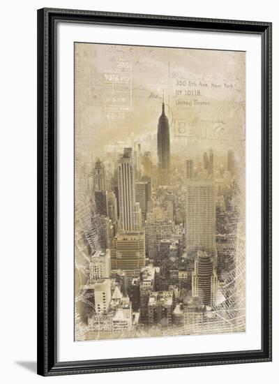 New York Vintage-Tom Frazier-Framed Giclee Print