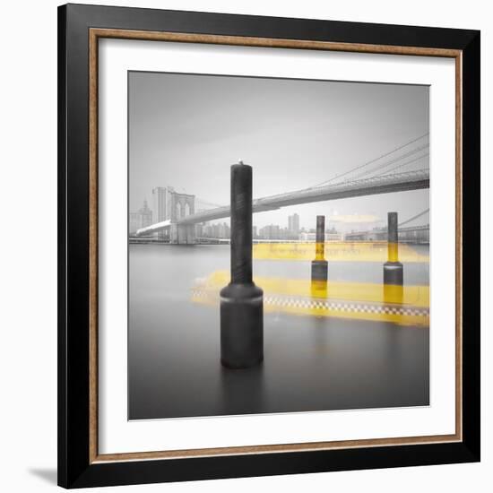 New York Water Taxi-Moises Levy-Framed Photographic Print