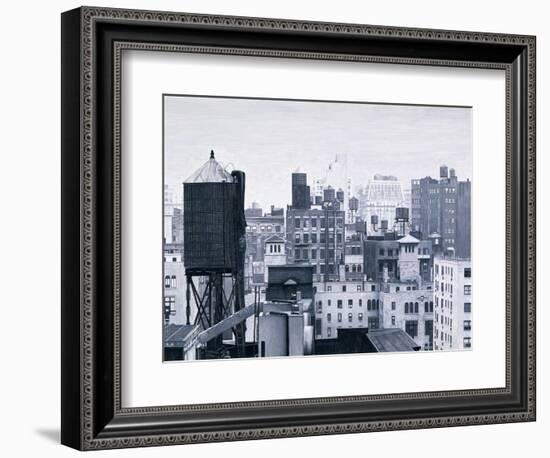 New York Water Towers, 2002-Max Ferguson-Framed Giclee Print