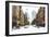 New York Winter Day-Philippe Hugonnard-Framed Giclee Print