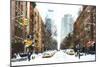 New York Winter Day-Philippe Hugonnard-Mounted Giclee Print