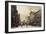 New York, Winter Scene in Broadway, c.1857-Hippolyte Victor Valentin Sebron-Framed Giclee Print