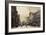 New York, Winter Scene in Broadway, c.1857-Hippolyte Victor Valentin Sebron-Framed Giclee Print