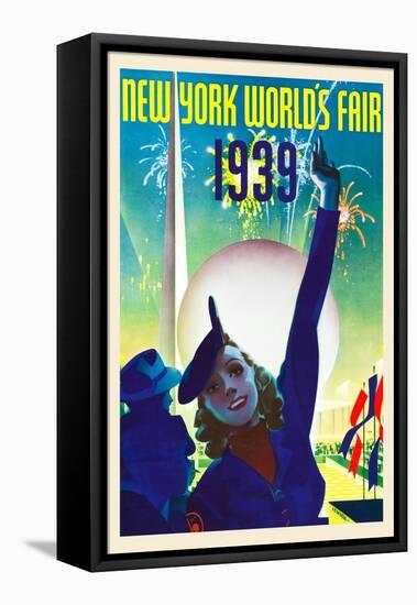 New York World's Fair 1939-Albert Staehle-Framed Stretched Canvas