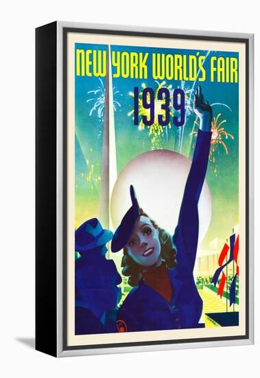 New York World's Fair 1939-Albert Staehle-Framed Stretched Canvas