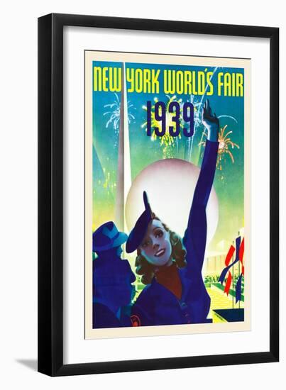 New York World's Fair 1939-Albert Staehle-Framed Art Print