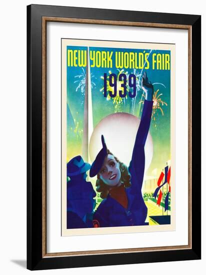 New York World's Fair 1939-Albert Staehle-Framed Art Print