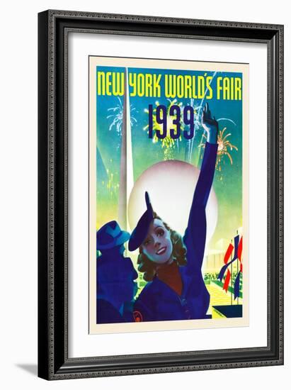 New York World's Fair 1939-Albert Staehle-Framed Art Print