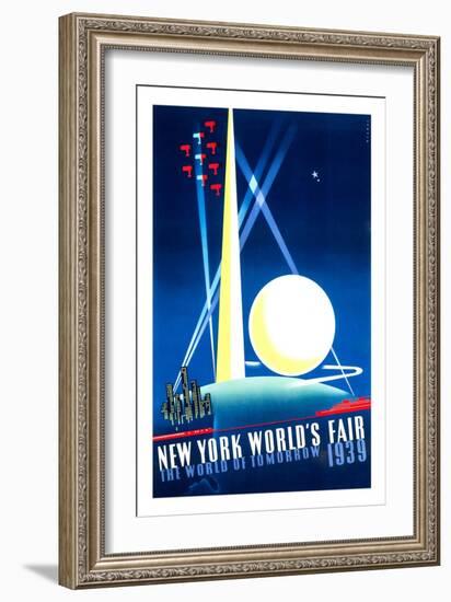 New York World's Fair 1939-Joseph Binder-Framed Art Print