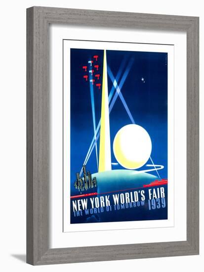 New York World's Fair 1939-Joseph Binder-Framed Art Print