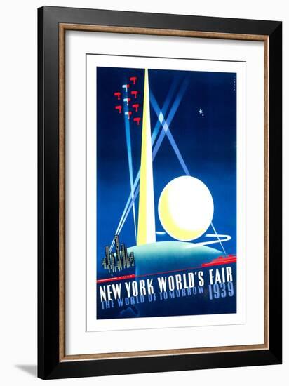 New York World's Fair 1939-Joseph Binder-Framed Art Print