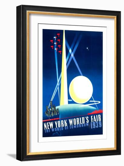 New York World's Fair 1939-Joseph Binder-Framed Art Print