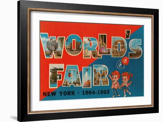 New York World's Fair, 1964-1965-null-Framed Art Print