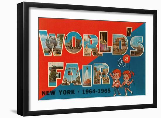 New York World's Fair, 1964-1965-null-Framed Art Print