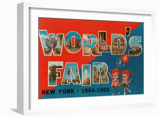 New York World's Fair, 1964-1965-null-Framed Art Print