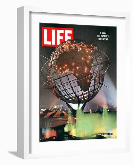 New York World's Fair, May 1, 1964-George Silk-Framed Photographic Print