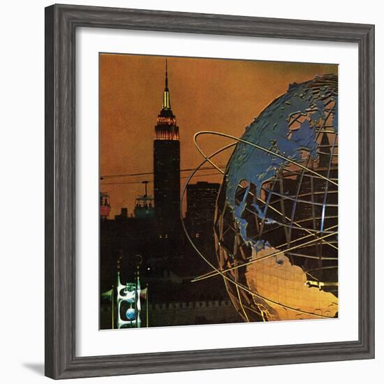 "New York World's Fair," May 23, 1964-John Zimmerman-Framed Giclee Print