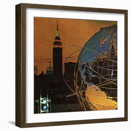 "New York World's Fair," May 23, 1964-John Zimmerman-Framed Giclee Print