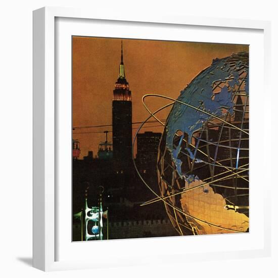 "New York World's Fair," May 23, 1964-John Zimmerman-Framed Giclee Print